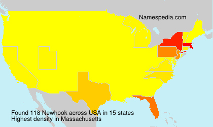 Surname Newhook in USA Surname Newhook in USA