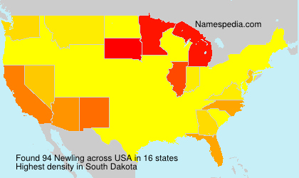 Surname Newling in USA Surname Newling in USA
