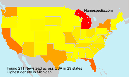 Surname Newstead in USA Surname Newstead in USA