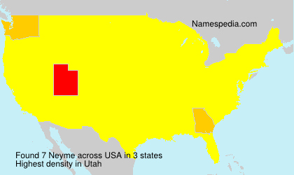 Surname Neyme in USA Surname Neyme in USA