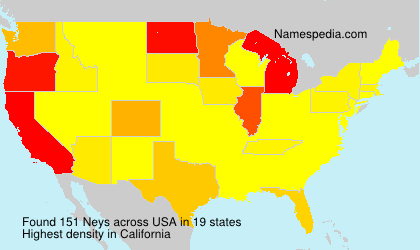 Surname Neys in USA Surname Neys in USA
