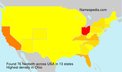 Surname Nezbeth in USA Surname Nezbeth in USA