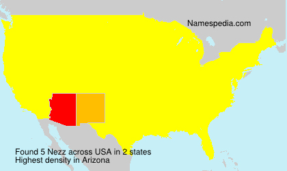 Surname Nezz in USA Surname Nezz in USA