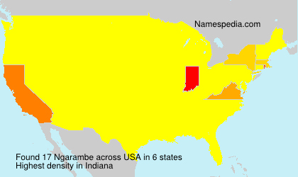 Surname Ngarambe in USA Surname Ngarambe in USA