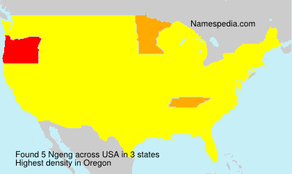 Surname Ngeng in USA Surname Ngeng in USA