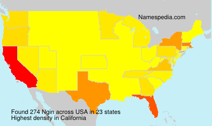Surname Ngin in USA Surname Ngin in USA