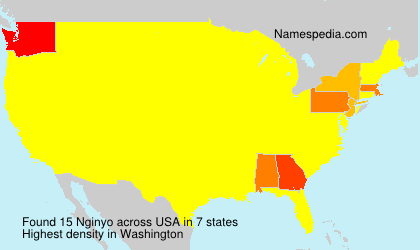 Surname Nginyo in USA Surname Nginyo in USA