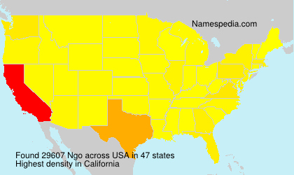 Surname Ngo in USA Surname Ngo in USA