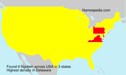 Surname Ngobeh in USA Surname Ngobeh in USA