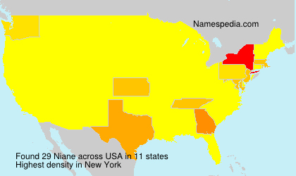 Surname Niane in USA Surname Niane in USA