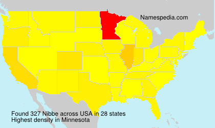 Surname Nibbe in USA Surname Nibbe in USA