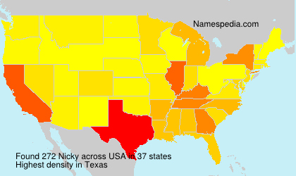 Surname Nicky in USA Surname Nicky in USA
