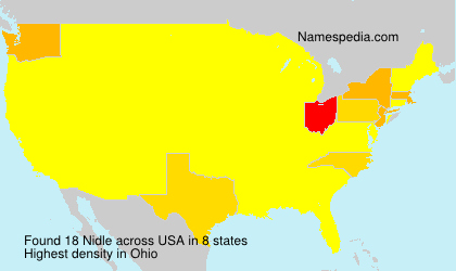 Surname Nidle in USA Surname Nidle in USA