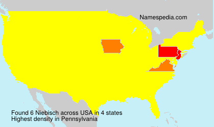 Surname Niebisch in USA Surname Niebisch in USA