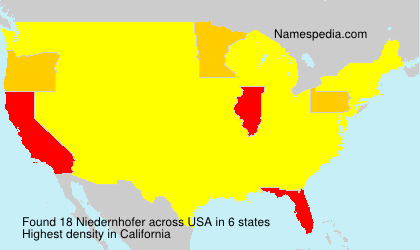 Surname Niedernhofer in USA Surname Niedernhofer in USA
