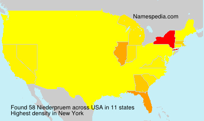 Surname Niederpruem in USA Surname Niederpruem in USA