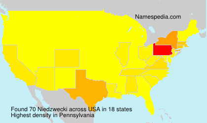 Surname Niedzwecki in USA Surname Niedzwecki in USA