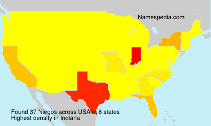 Surname Niegos in USA Surname Niegos in USA