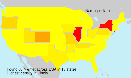 Surname Niemet in USA Surname Niemet in USA