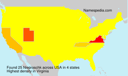 Surname Niepraschk in USA Surname Niepraschk in USA