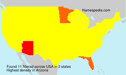 Surname Nierad in USA Surname Nierad in USA