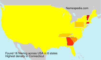 Surname Niering in USA Surname Niering in USA