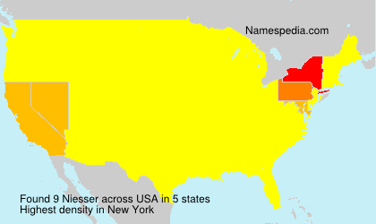 Surname Niesser in USA Surname Niesser in USA