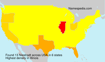 Surname Niestradt in USA Surname Niestradt in USA