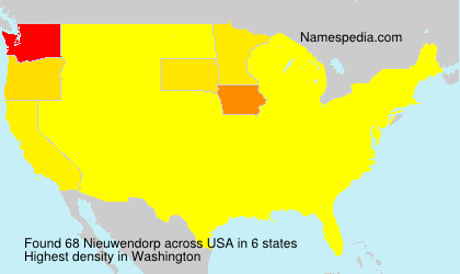 Surname Nieuwendorp in USA Surname Nieuwendorp in USA