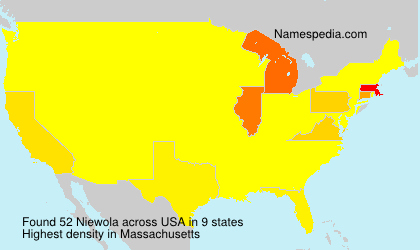 Surname Niewola in USA Surname Niewola in USA