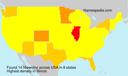 Surname Niewolny in USA Surname Niewolny in USA