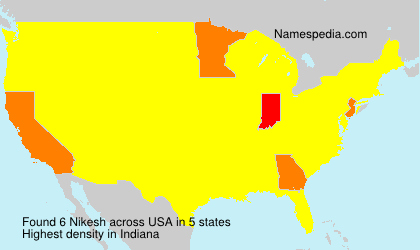 Surname Nikesh in USA Surname Nikesh in USA