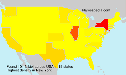 Surname Nikiel in USA Surname Nikiel in USA