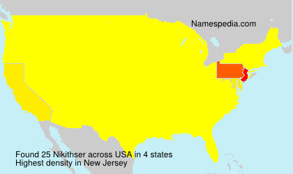 Surname Nikithser in USA Surname Nikithser in USA