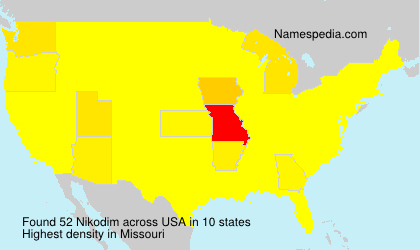 Surname Nikodim in USA Surname Nikodim in USA