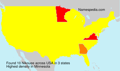 Surname Nikouee in USA Surname Nikouee in USA