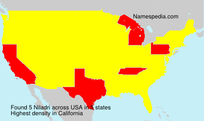 Surname Niladri in USA Surname Niladri in USA