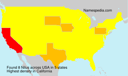 Surname Nilus in USA Surname Nilus in USA