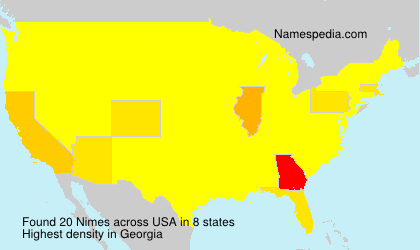 Surname Nimes in USA Surname Nimes in USA