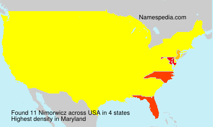 Surname Nimorwicz in USA Surname Nimorwicz in USA