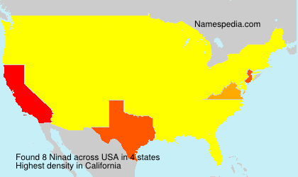 Surname Ninad in USA Surname Ninad in USA