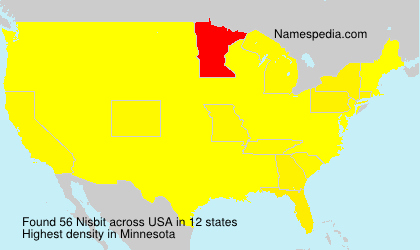 Surname Nisbit in USA Surname Nisbit in USA