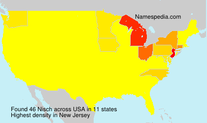 Surname Nisch in USA Surname Nisch in USA