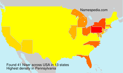 Surname Niser in USA Surname Niser in USA