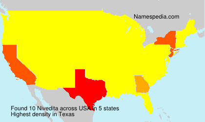 Surname Nivedita in USA Surname Nivedita in USA