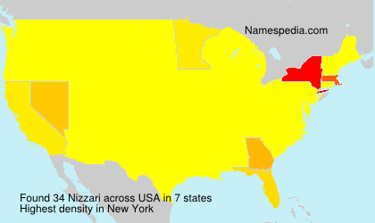 Surname Nizzari in USA Surname Nizzari in USA