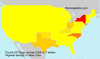 Surname Njagu in USA Surname Njagu in USA