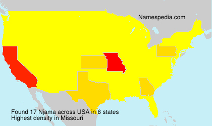 Surname Njama in USA Surname Njama in USA