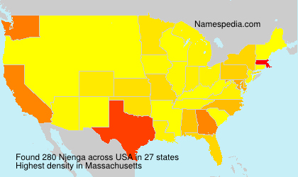 Surname Njenga in USA Surname Njenga in USA