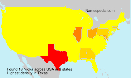 Surname Njoka in USA Surname Njoka in USA